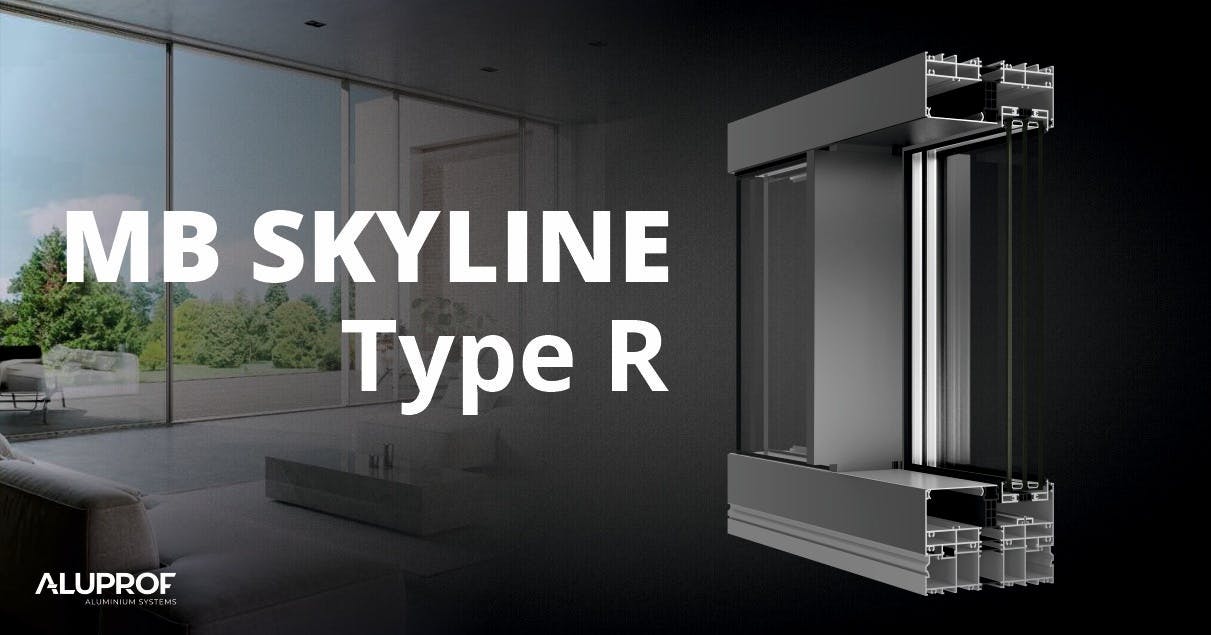 MB-SkyLine Type R – slim-profile sliding door system